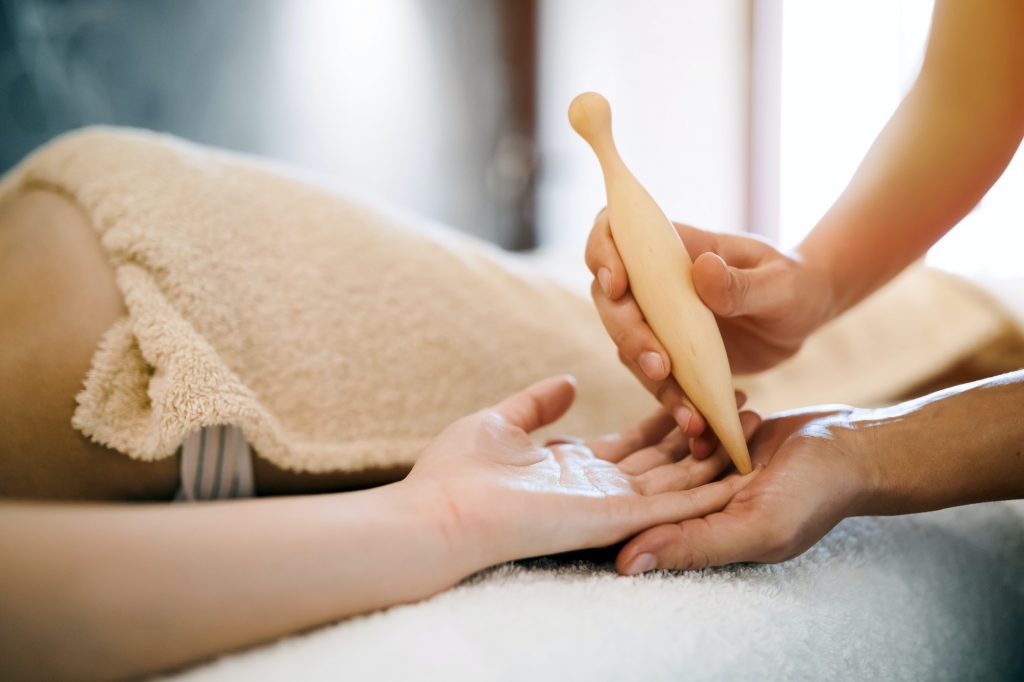 Hand and palm massage